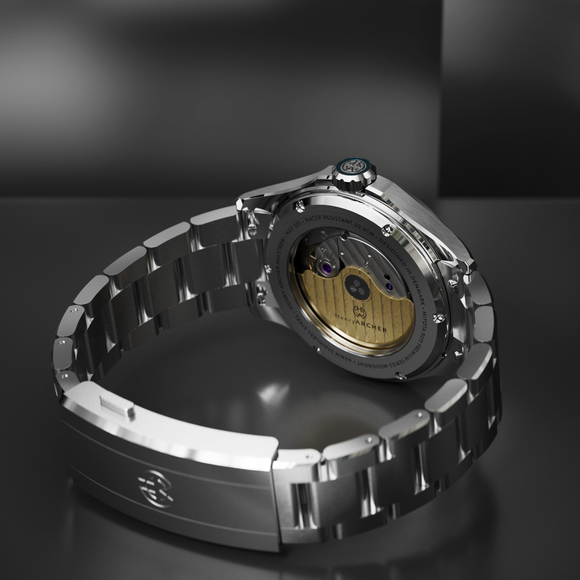 Henry Archer　Havstrom 200m防水 自動巻き Havstrøm Meteorite - Atlas – Henry Archer Denmark