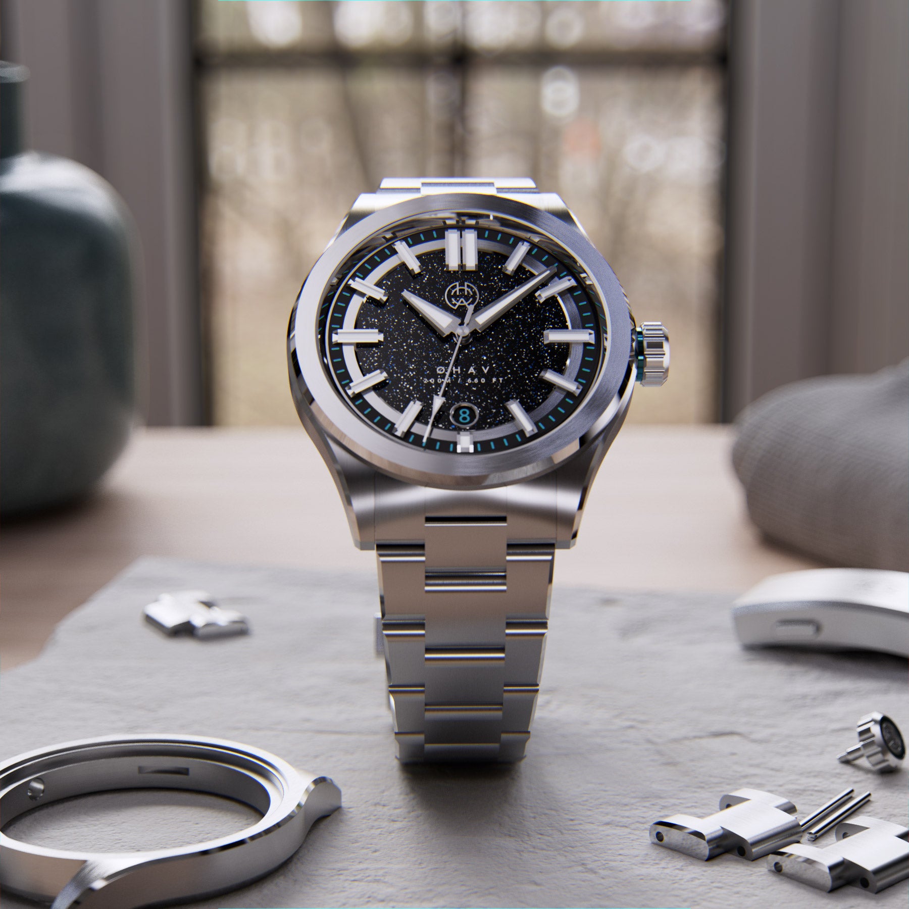 リヴァイ　メタルアート No.001 Øhav - Ad Astra Aventurine – Henry Archer Denmark