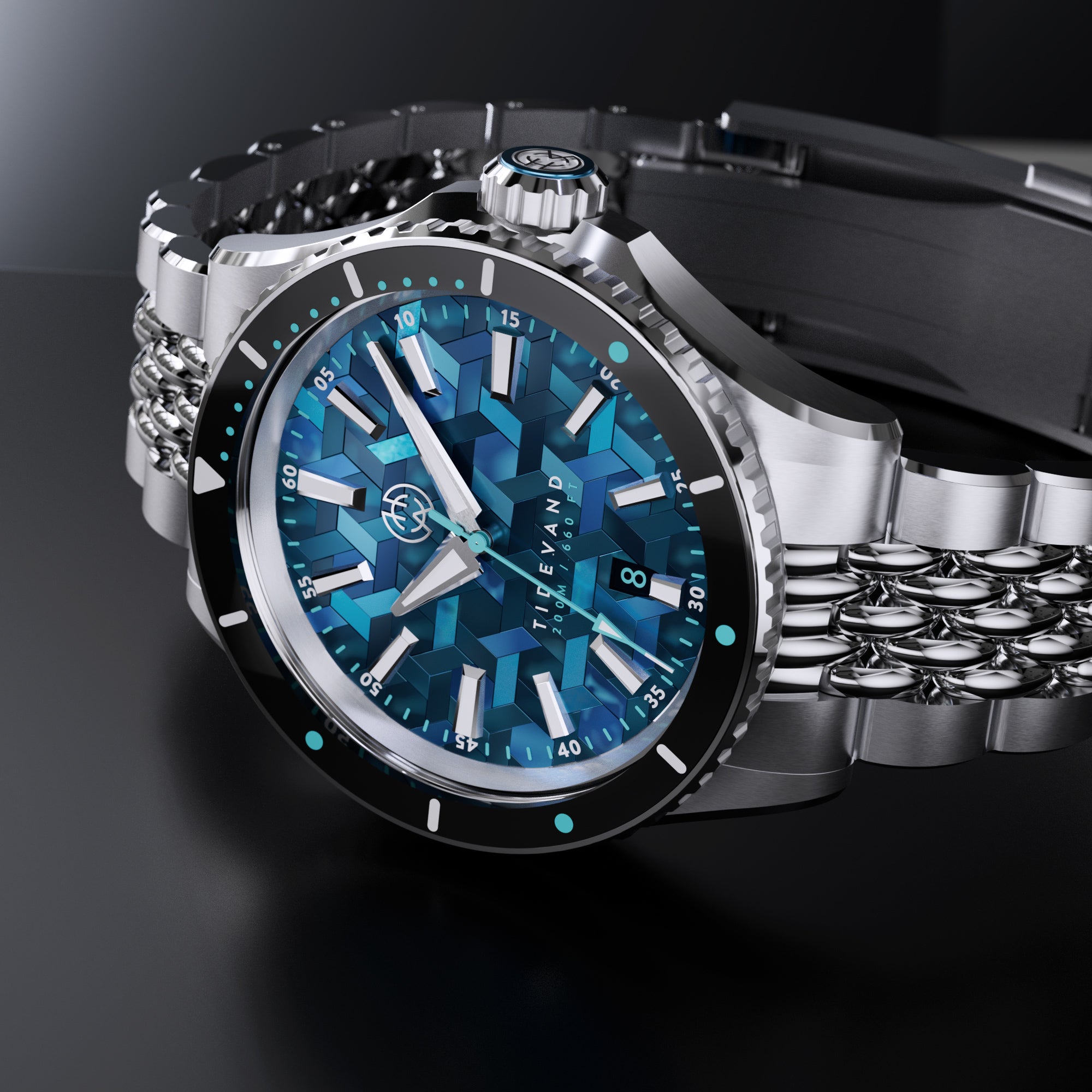 Henry Archer Havstrom 200m防水 自動巻き Men's Watches