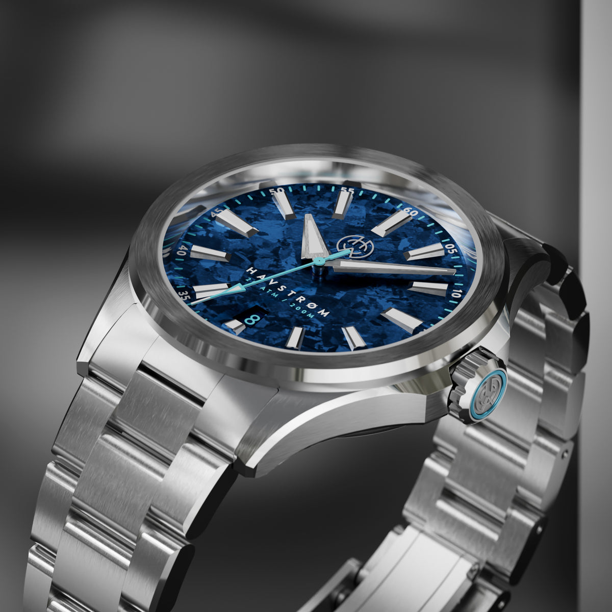 Havstrøm - Subspace Blue Titanium – Henry Archer Denmark