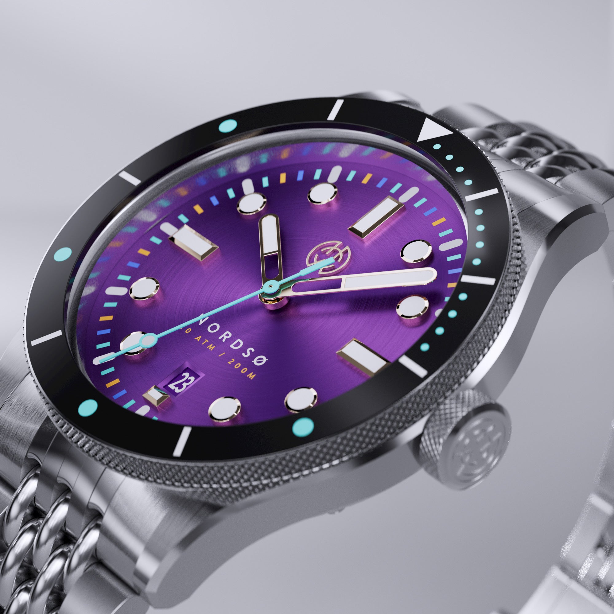 Purple dials – Henry Archer Denmark