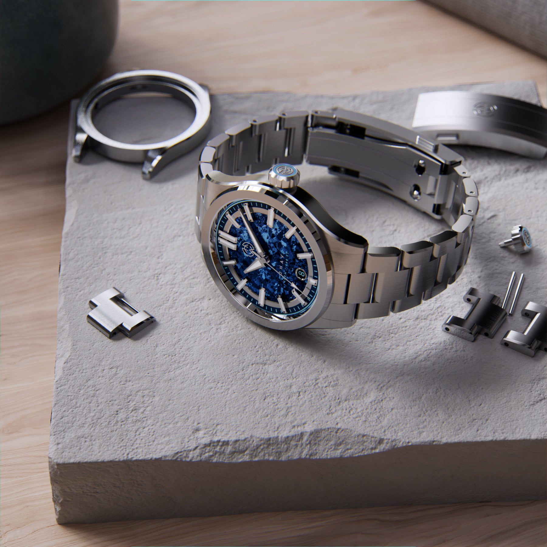 o408 バタリオン エンパイア　オヴ・マン Øhav - Hydra Titanium – Henry Archer Denmark