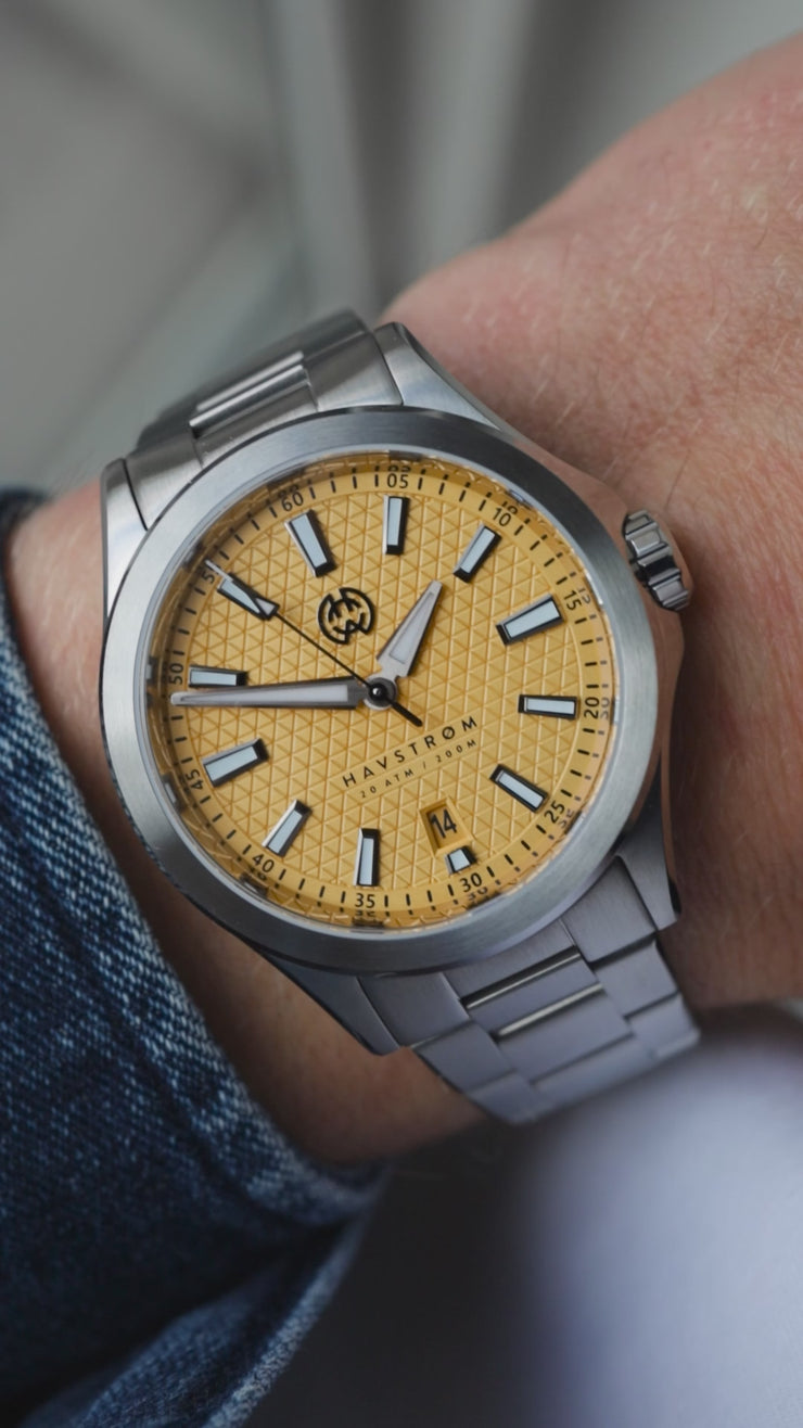 Henry Archer　Havstrom 200m防水 自動巻き Havstrøm - Suntrail – Henry Archer Denmark