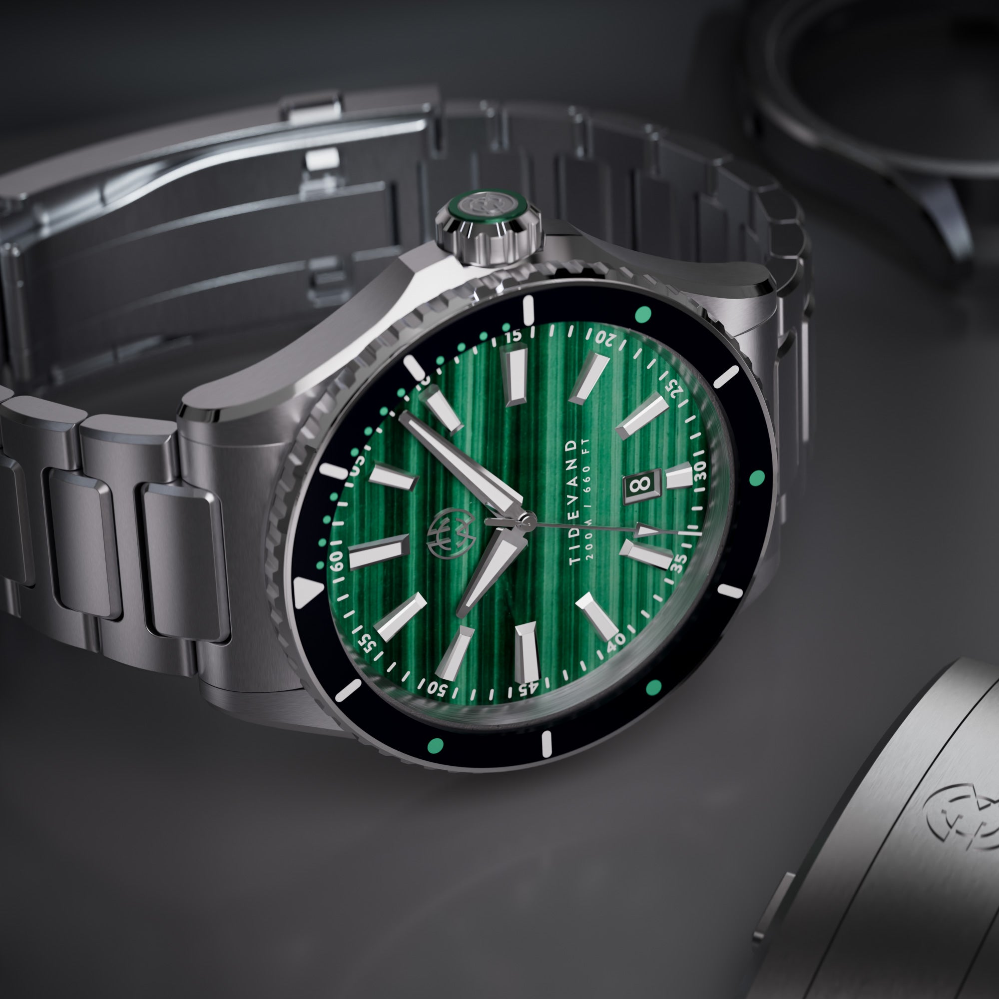 Tidevand Element - Malachite – Henry Archer Denmark