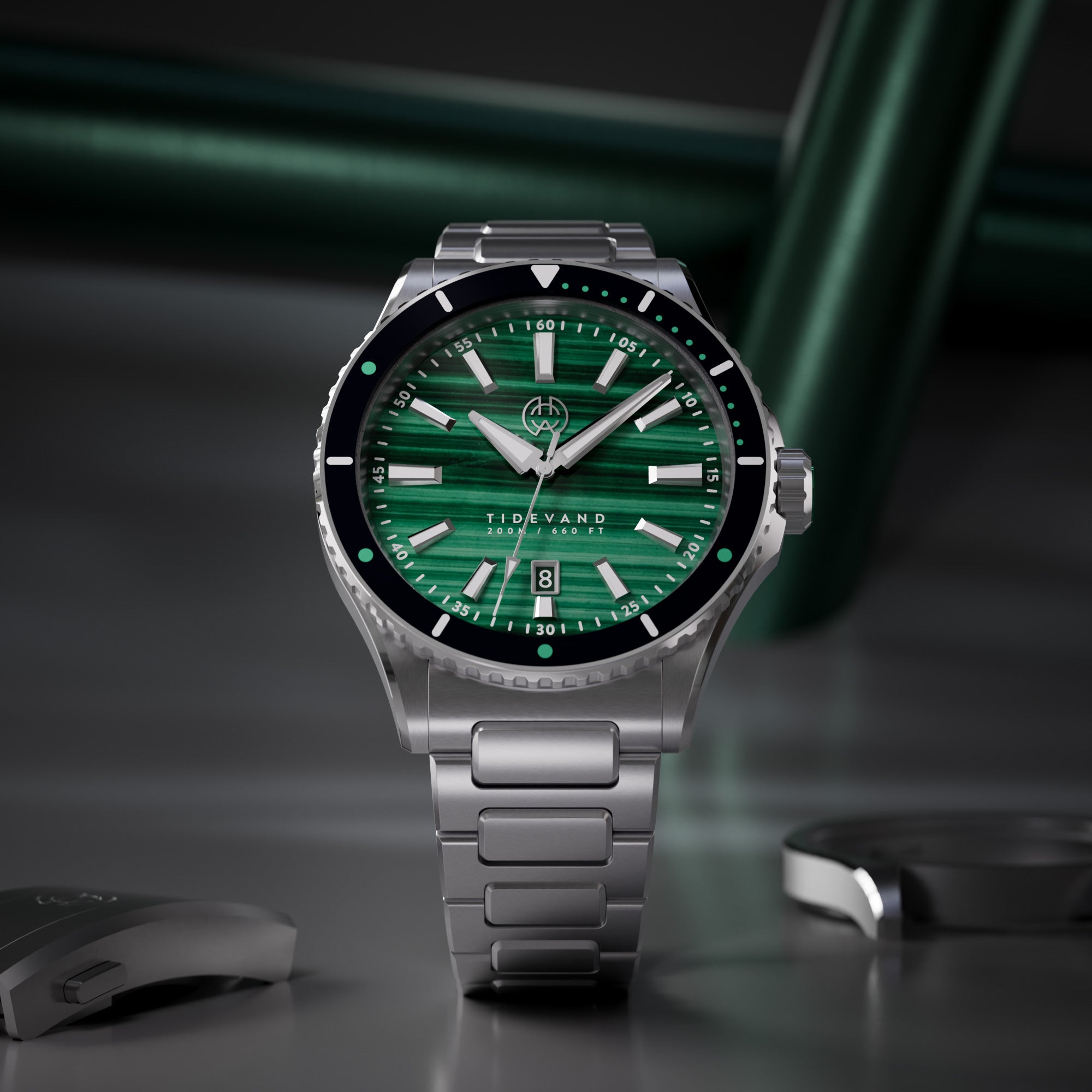 Tidevand Element - Malachite – Henry Archer Denmark